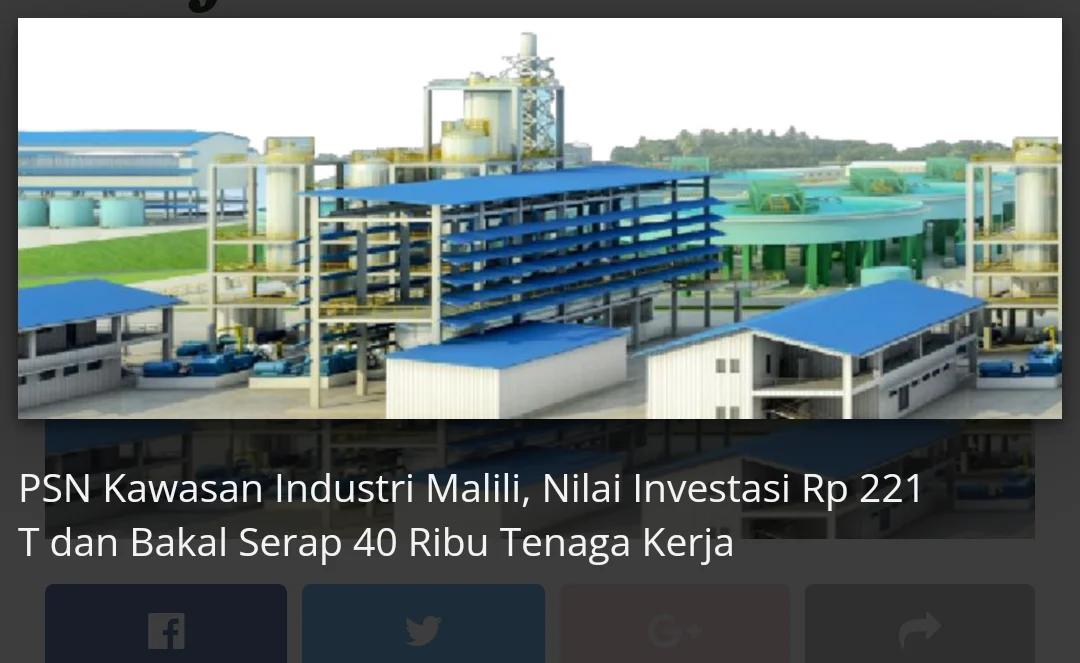 Industri Malili Tumbuh Pesat, Pemerintah Dorong Investasi Ramah Lingkungan